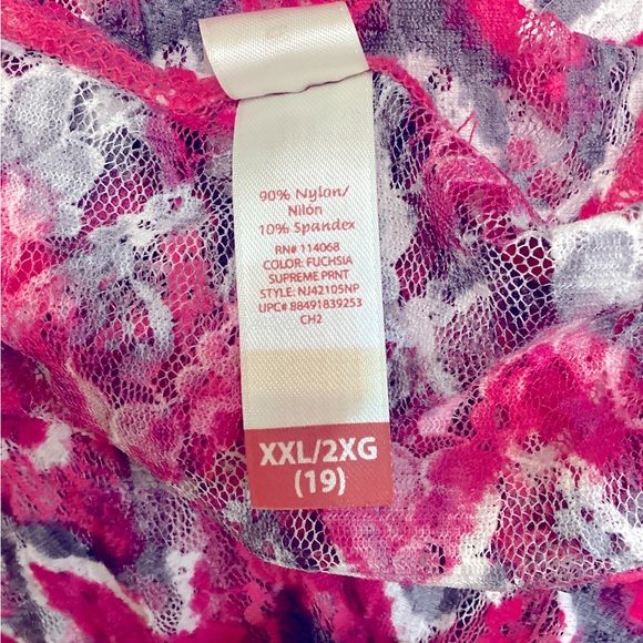 No Boundaries Sheer Lace Tee T-Shirt Size XXL (19) BRAND NEW - Picture 4 of 6